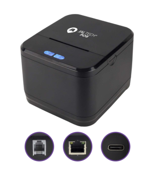 IMPRESORA TÉRMICA POS USB TIPO C/LAN 58MM