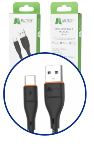 CABLE USB A TIPO C 1M JAL-06