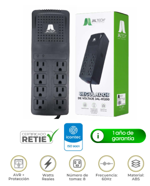 REGULADOR DE VOLTAJE JAL-R1200
