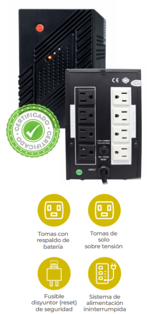 UPS INTERACTIVA 1200VA