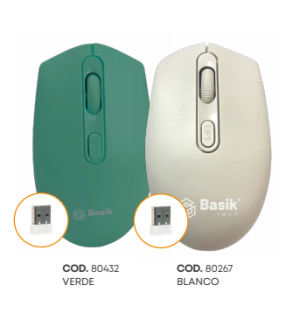 MOUSE INALÁMBRICO BASIK TECH